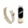 Curea Kwmobile pentru Xiaomi Mi Band 8, Alb, Silicon, KWM0000253R001C