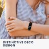 Curea Kwmobile pentru Xiaomi Mi Band 8, Negru, Silicon, KWM0000253R003C