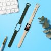 Set 2 Curele Kwmobile pentru Xiaomi Smart Band 8 Active, Verde inchis/Bej, Silicon, KWM0000254C003C