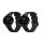 Set 2 Curele Kwmobile pentru Garmin Venu 3S, Negru/Gri, Silicon, KWM0000254G001C
