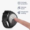 Set 2 Huse Kwmobile cu sticla securizata pentru Amazfit Balance, Transparent/Negru, Plastic, KWM0000254M002C