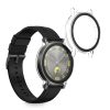 Set 2 Huse Kwmobile cu sticla securizata pentru Huawei Watch GT 4 (41mm), Transparent, Plastic, KWM0000254P001C