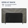 Husa de in Kwmobile pentru televizor de 50 inch, Gri, Textil, KWM000017SZ003C