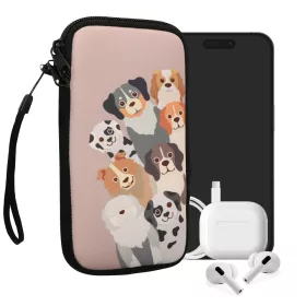 Husa Universala telefon, Marime L - 6.5 inch, Multicolor, Neopren, KWM000007UJ169C