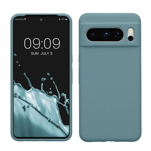 Husa Google Pixel 8 Pro, Verde inchis, Silicon, KWM0000208G027C