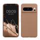 Husa Google Pixel 8 Pro, Crem, Silicon, KWM0000208G031C