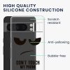 Husa Google Pixel 8 Pro, Transparent/Negru, Silicon, KWM000020JM003C
