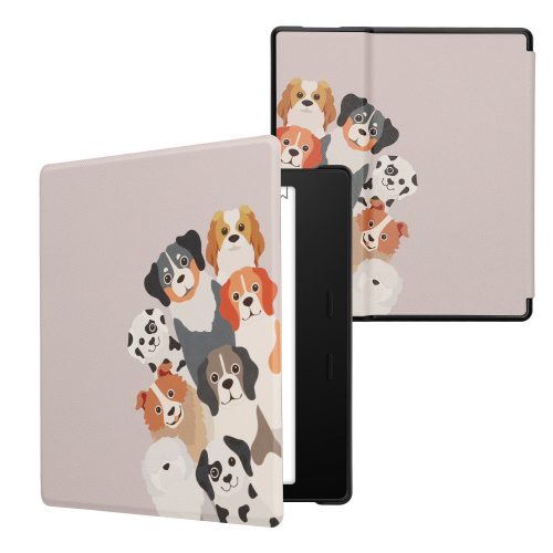 Husa Kwmobile pentru Amazon Kindle Oasis 10, Multicolor, Piele ecologica, KWM000010AE057C