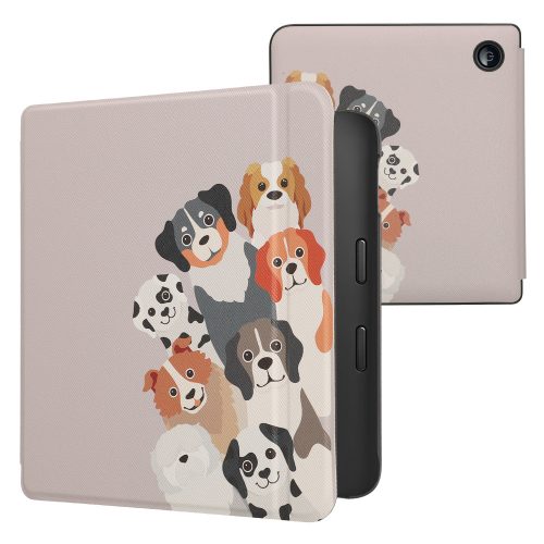 Husa Kwmobile pentru Kobo Libra 2, Multicolor, Piele ecologica, KWM0000198X016C