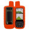 Husa de protectie Kwmobile pentru Garmin GPSMAP 66sr/GPSMAP 67, Portocaliu, Silicon, KWM0000207O002C
