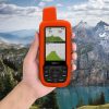 Husa de protectie Kwmobile pentru Garmin GPSMAP 66sr/GPSMAP 67, Portocaliu, Silicon, KWM0000207O002C