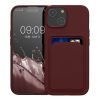 Husa Apple iPhone 15, Rosu inchis, Silicon, KWM000020EM006C