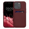 Husa Apple iPhone 15 Pro, Rosu inchis, Silicon, KWM000020EO006C
