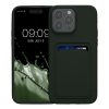 Husa Apple iPhone 15 Pro Max, Verde inchis, Silicon, KWM000020EP004C