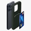 Husa Apple iPhone 15 Pro Max, Verde inchis, Silicon, KWM000020EP004C