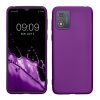 Husa Motorola Moto E13, Violet, Silicon, KWM000022OW002C