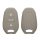 Husa Cheie Auto Kwmobile pentru Peugeot/Citroen 3 Butoane - Smart Key, Gri, Silicon, KWM000008PD004C