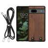 Husa Google Pixel 7a, Maro, Lemn, KWM000020JW001C