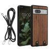 Husa Google Pixel 7a, Maro, Lemn, KWM000020JW001C