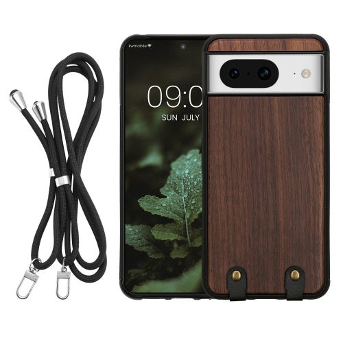 Husa Google Pixel 8, Maro, Lemn, KWM000020JX001C