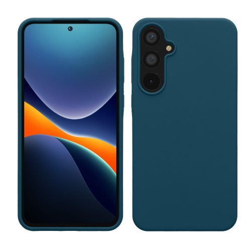 Husa Samsung Galaxy A55, Verde, Silicon, KWM000021ME002C