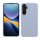 Husa Samsung Galaxy A55, Albastru deschis, Silicon, KWM000021ME003C