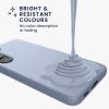 Husa Samsung Galaxy A55, Albastru deschis, Silicon, KWM000021ME003C