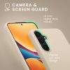 Husa Samsung Galaxy A55, Crem, Silicon, KWM000021ME006C