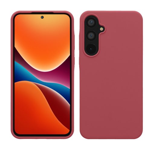 Husa Samsung Galaxy A55, Roz inchis, Silicon, KWM000021ME011C