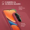 Husa Samsung Galaxy A55, Roz inchis, Silicon, KWM000021ME011C