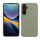 Husa Samsung Galaxy A55, Verde, Silicon, KWM000021ME013C
