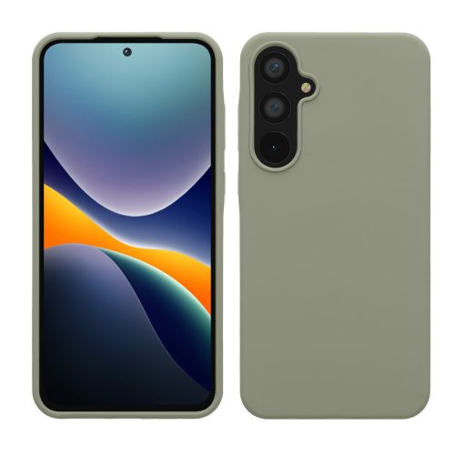 Husa Samsung Galaxy A55, Verde, Silicon, KWM000021ME013C