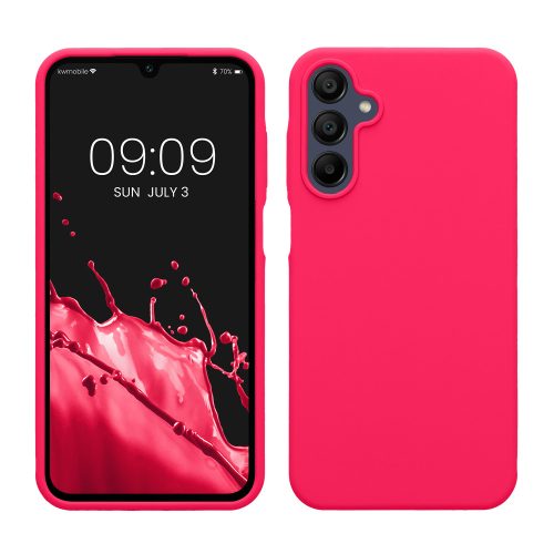 Husa Samsung Galaxy A15 5G, Roz, Silicon, KWM000021MF004C