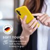 Husa Samsung Galaxy A15 5G, Galben, Silicon, KWM000021MF010C