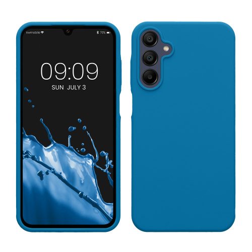 Husa Samsung Galaxy A15 5G, Albastru, Silicon, KWM000021MF018C