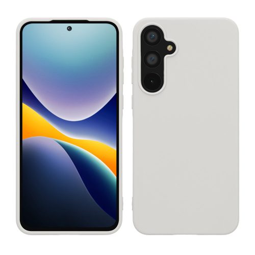 Husa Samsung Galaxy A55, Alb, Silicon, KWM000021MG002C