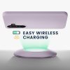 Husa Samsung Galaxy A55, Mov, Silicon, KWM000021MG005C