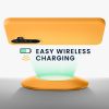 Husa Samsung Galaxy A55, Portocaliu, Silicon, KWM000021MG006C