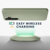 Husa Samsung Galaxy A55, Verde, Silicon, KWM000021MG009C