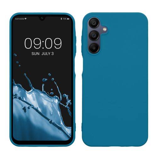 Husa Samsung Galaxy A15 5G, Albastru, Silicon, KWM000021MH014C