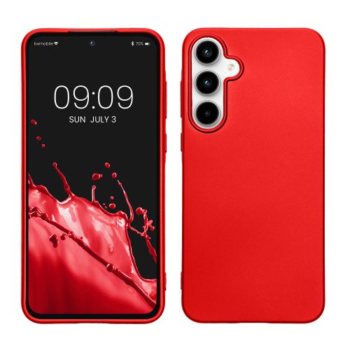 Husa Samsung Galaxy A55, Rosu, Silicon, KWM000021MI003C