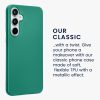 Husa Samsung Galaxy A55, Verde, Silicon, KWM000021MI004C
