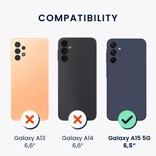 Husa Samsung Galaxy A15 5G, Maro, Lemn, KWM000021MN001C