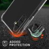 Husa Samsung Galaxy A15 5G, Transparent/Negru, Silicon, KWM000021MP001C