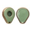 Husa Cheie Kwmobile pentru Harley Davidson, Verde/Auriu, Silicon, KWM0000256E003C