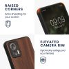 Husa Motorola Edge 30 Neo, Maro, Lemn, KWM000022PA001C