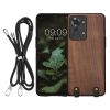 Husa OnePlus Nord 2T, Maro, Lemn, KWM000022PB001C