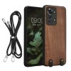 Husa OnePlus Nord 2T, Maro, Lemn, KWM000022PB001C