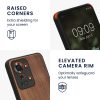 Husa OnePlus Nord 2T, Maro, Lemn, KWM000022PB001C