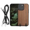 Husa Apple iPhone 14 Pro Max, Maro, Lemn, KWM000022PF001C